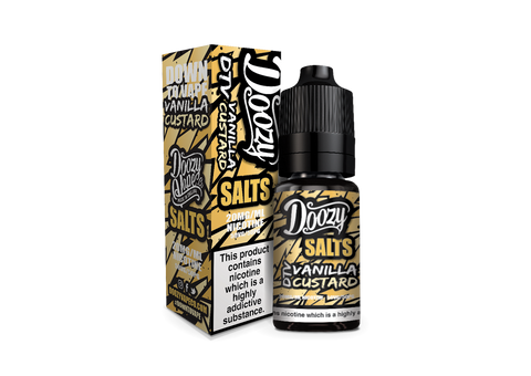 Vanilla Custard  E-Liquid Nicotine Salt By Doozy Vape 10ml