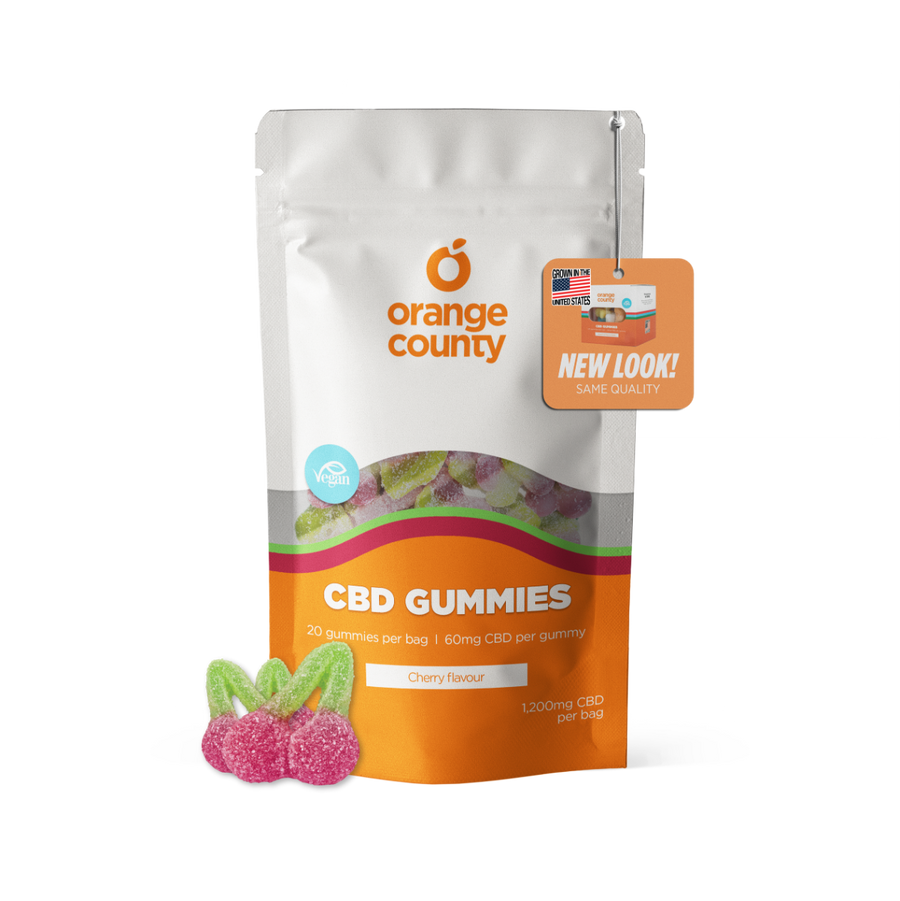 Gummy Cherries CBD Gummies By Orange County