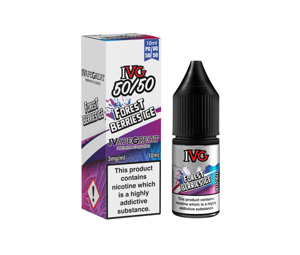 Forest Berries Ice 50/50 E-Liquid By IVG 10ml