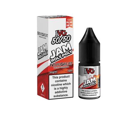 Jam Roly Poly 50/50 E-Liquid By IVG 10ml