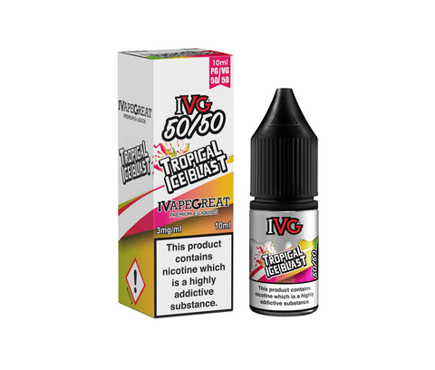 Tropical Ice Blast 50/50 E-Liquid By IVG 10ml