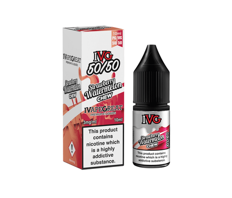 Strawberry Watermelon Chew 50/50 E-Liquid By IVG 10ml