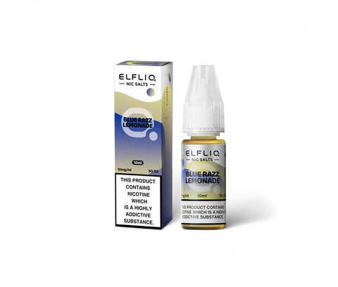 Blue Razz Lemonade ELFLIQ E-Liquid Nicotine Salt By Elfbar 10ml