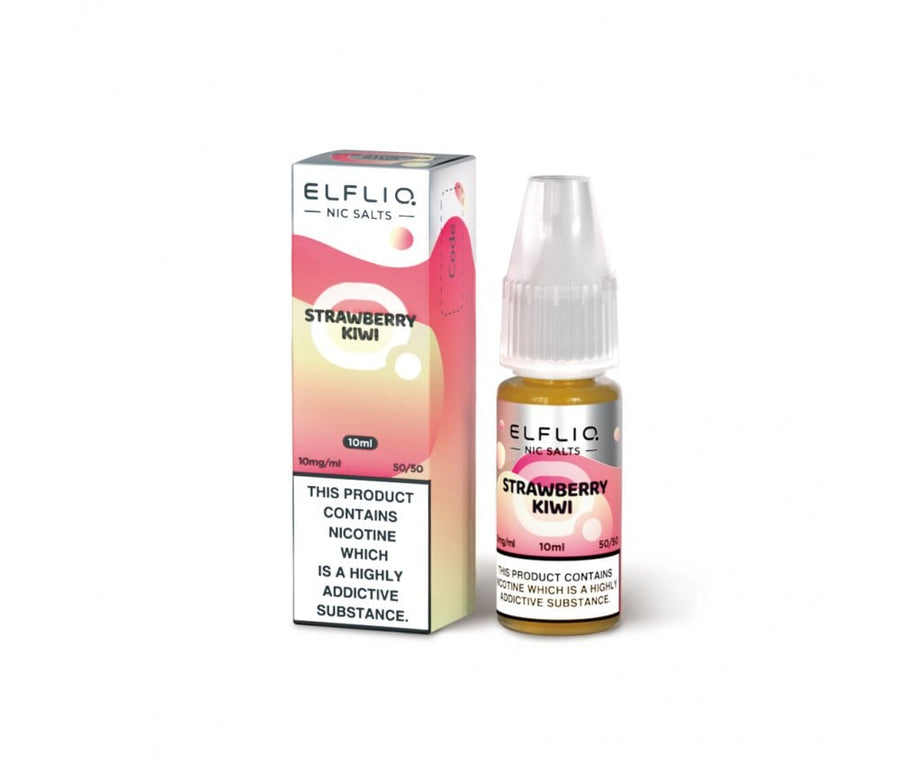 Strawberry Kiwi ELFLIQ E-Liquid Nicotine Salt By Elfbar 10ml