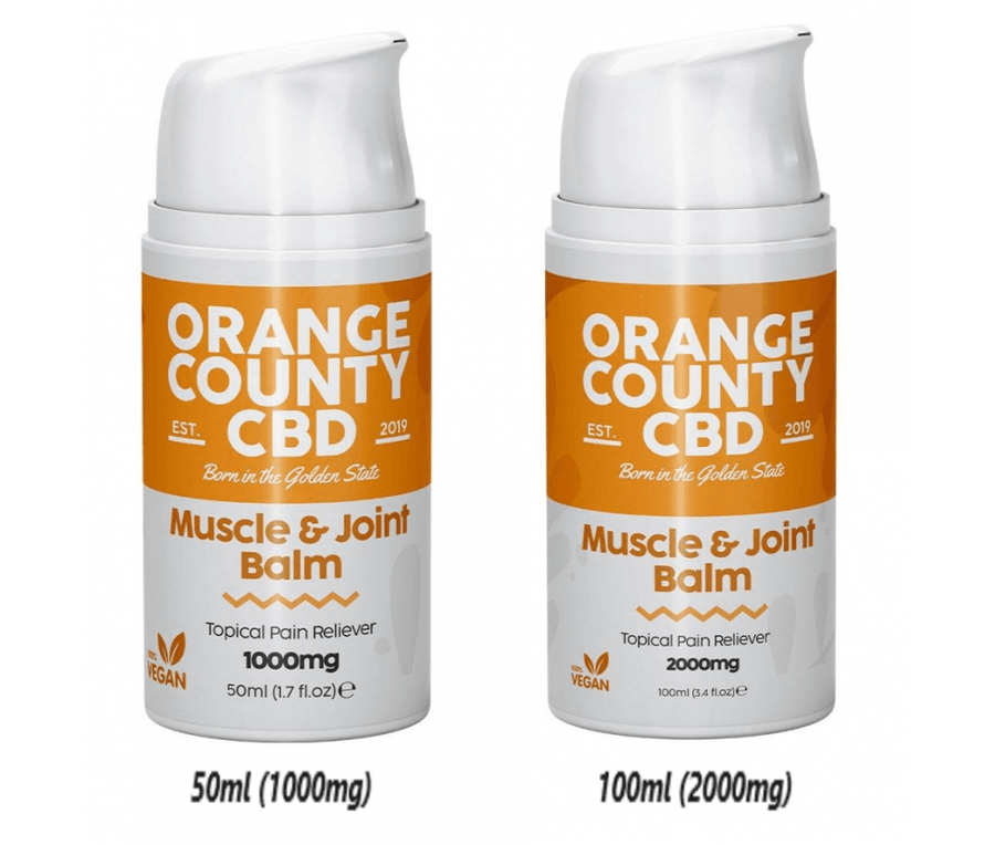 Orange County CBD Muscle & Joint Balm  NEW FORMULA
