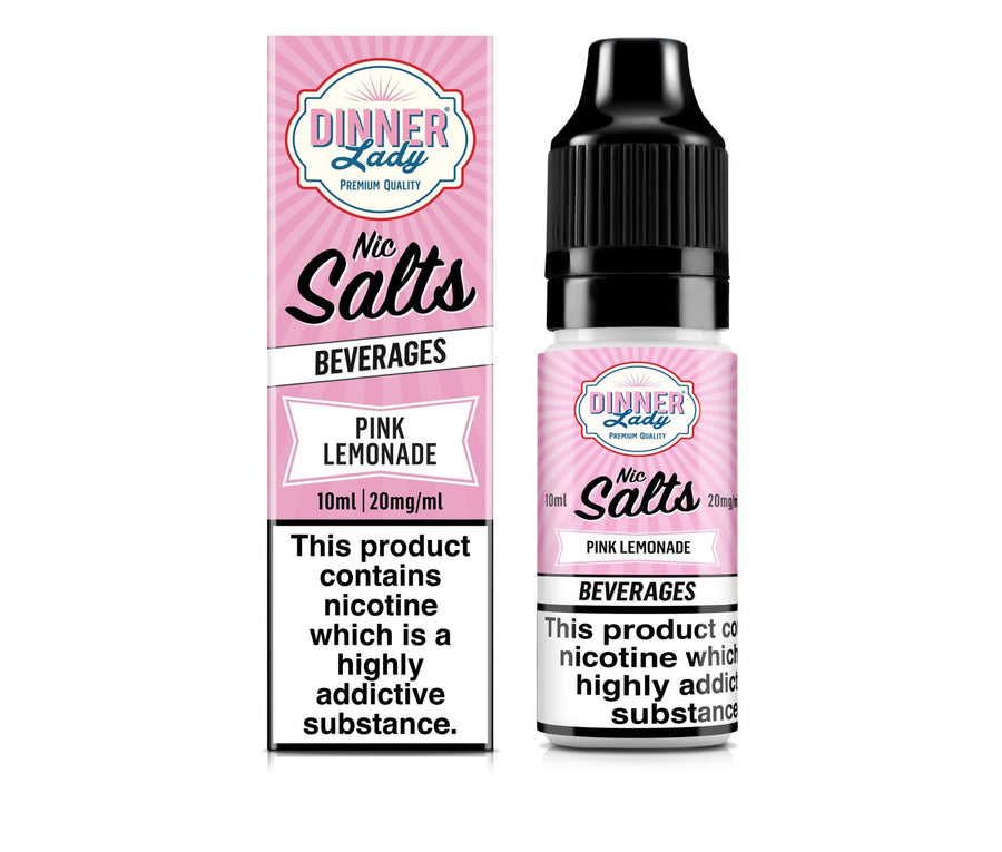 Pink Lemonade E-Liquid Nicotine Salt By Dinner Lady Beverages 10ml