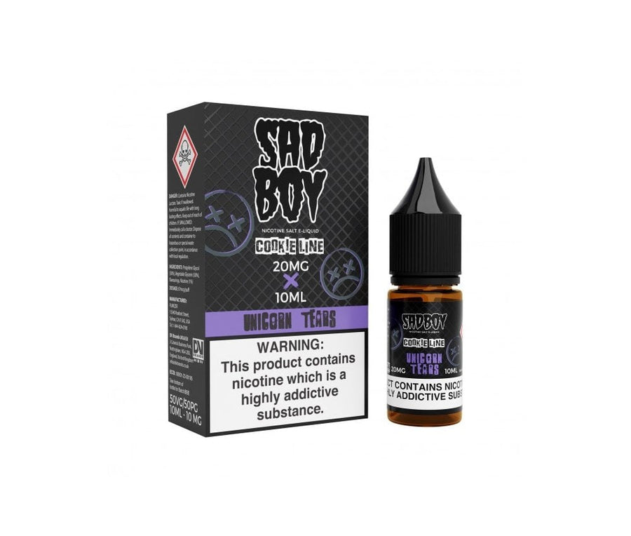 Cookie Line - Unicorn Tears E-Liquid Nicotine Salt By Sadboy 10ml