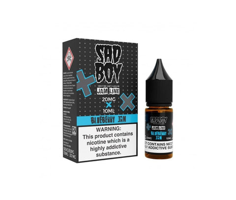 Jam Line - Blueberry Jam E-Liquid Nicotine Salt By Sadboy 10ml
