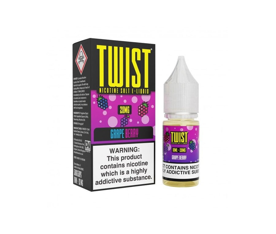 Grape Berry E-Liquid Nicotine Salt By Twist 10ml
