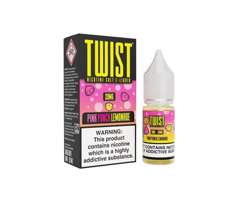 Pink Punch Lemonade E-Liquid Nicotine Salt By Twist 10ml