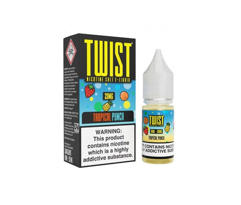 Tropical Punch E-Liquid Nicotine Salt By Twist 10ml
