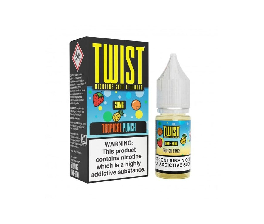 Tropical Punch E-Liquid Nicotine Salt By Twist 10ml