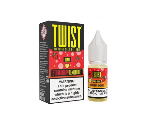 Strawberry Lemonade E-Liquid Nicotine Salt By Twist 10ml