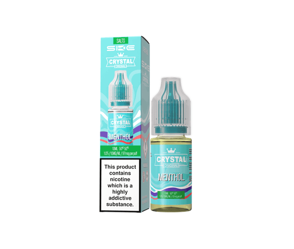 Menthol E-Liquid Nicotine Salt By SKE Crystal V2 10ml