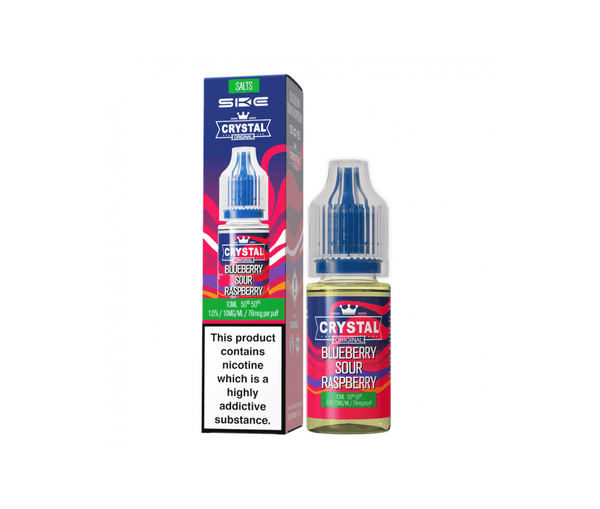 Blueberry Sour Raspberry E-Liquid Nicotine Salt By SKE Crystal V2 10ml