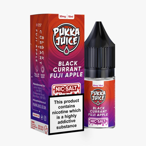 Blackcurrant Fuji Apple E-Liquid Nicotine Salt By Pukka Juice 10ml