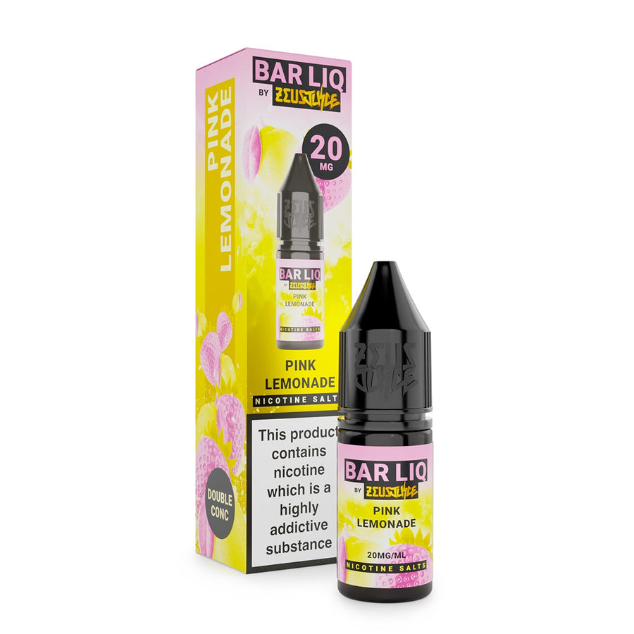 Pink Lemonade BAR LIQ E-Liquid Nicotine Salt By Zeus Juice 10ml