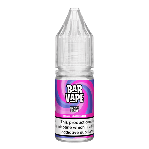 Gummy Bears E-Liquid Nicotine Salt By Bar Vape 10ml