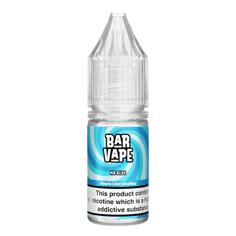Mr Blue E-Liquid Nicotine Salt By Bar Vape 10ml