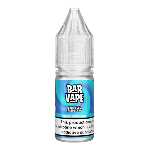 Sour Blue Raspberry E-Liquid Nicotine Salt By Bar Vape 10ml