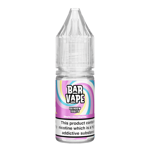 Rainbow Fruits E-Liquid Nicotine Salt By Bar Vape 10ml