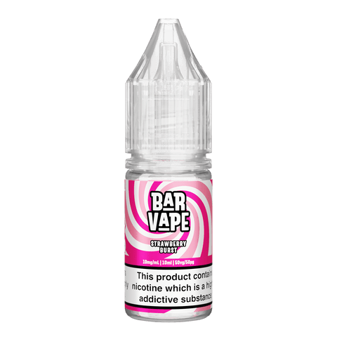 Strawberry Burst E-Liquid Nicotine Salt By Bar Vape 10ml