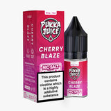Cherry Blaze E-Liquid Nicotine Salt By Pukka Juice 10ml