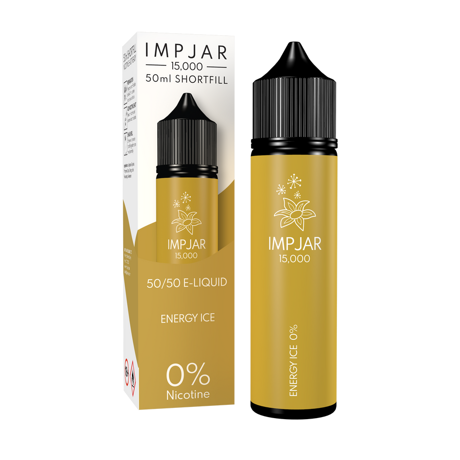 Energy Ice E-Liquid 15000 Shortfill By Impjar 50ml