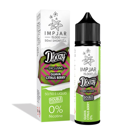 Guava Citrus Berry E-Liquid 15000 Shortfill By Impjar X Doozy Vape 50ml