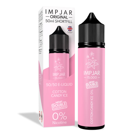 Cotton Candy Ice E-Liquid 15000 Shortfill By Impjar 50ml