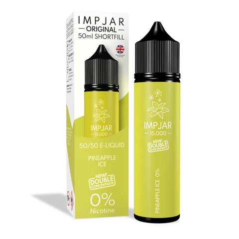 Pineapple Ice E-Liquid 15000 Shortfill By Impjar 50ml