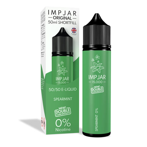 Spearmint E-Liquid 15000 Shortfill By Impjar 50ml