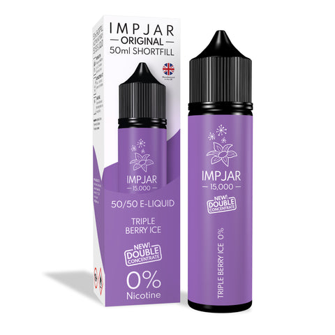 Triple Berry Ice E-Liquid 15000 Shortfill By Impjar 50ml