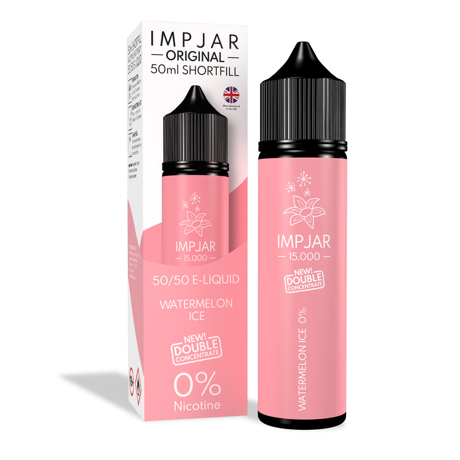 Watermelon Ice E-Liquid 15000 Shortfill By Impjar 50ml