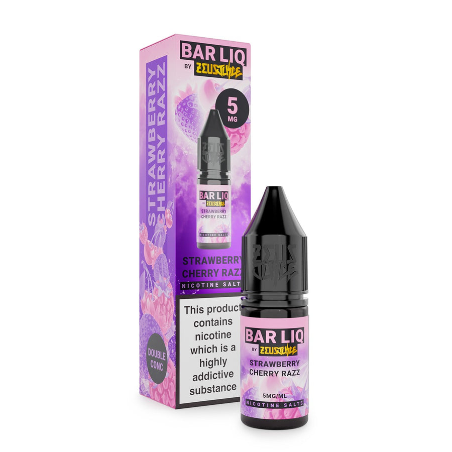 Strawberry Cherry Razz BAR LIQ E-Liquid Nicotine Salt By Zeus Juice 10ml