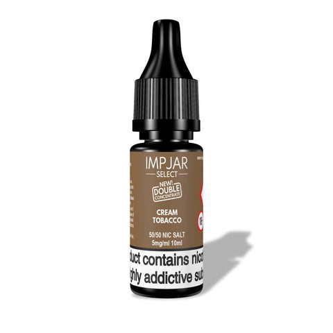 Cream Tobacco SELECT E-Liquid Nicotine Salt By Impjar 10ml