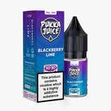 Blackberry Lime 50/50 E-Liquid By Pukka Juice 10ml
