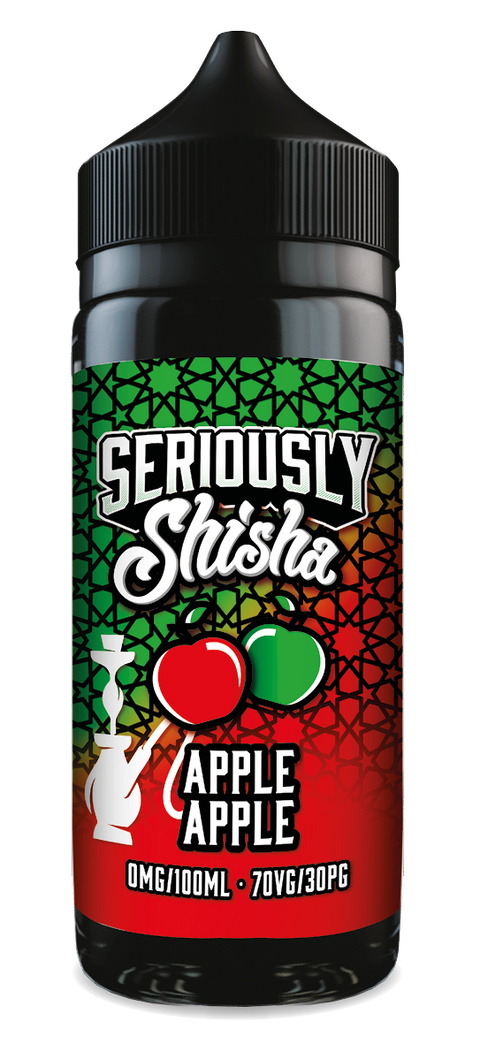 Apple Apple Seriously Shisa E-Liquid Shortfill By Doozy Vape 100ml