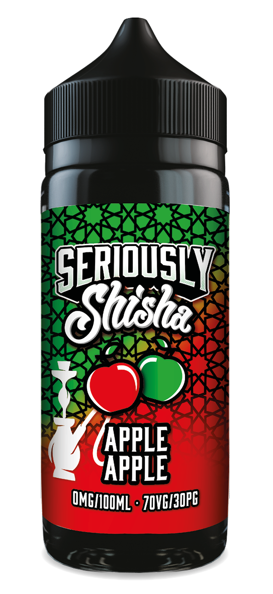 Apple Apple Seriously Shisa E-Liquid Shortfill By Doozy Vape 100ml