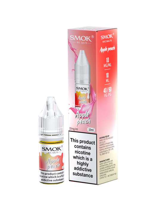 Apple Peach E-Liquid Nicotine Salt By Smok 10ml