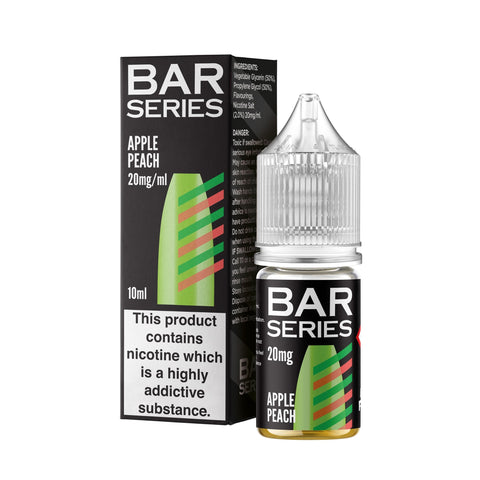 Apple Peach E-Liquid Nicotine Salt By Bar Series 10ml