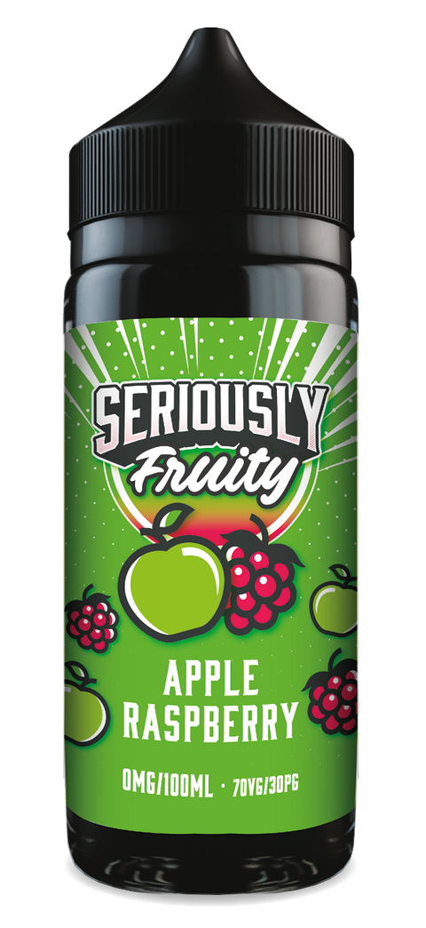 Apple Raspberry Seriously Fruity E-Liquid Shortfill By Doozy Vape 100ml