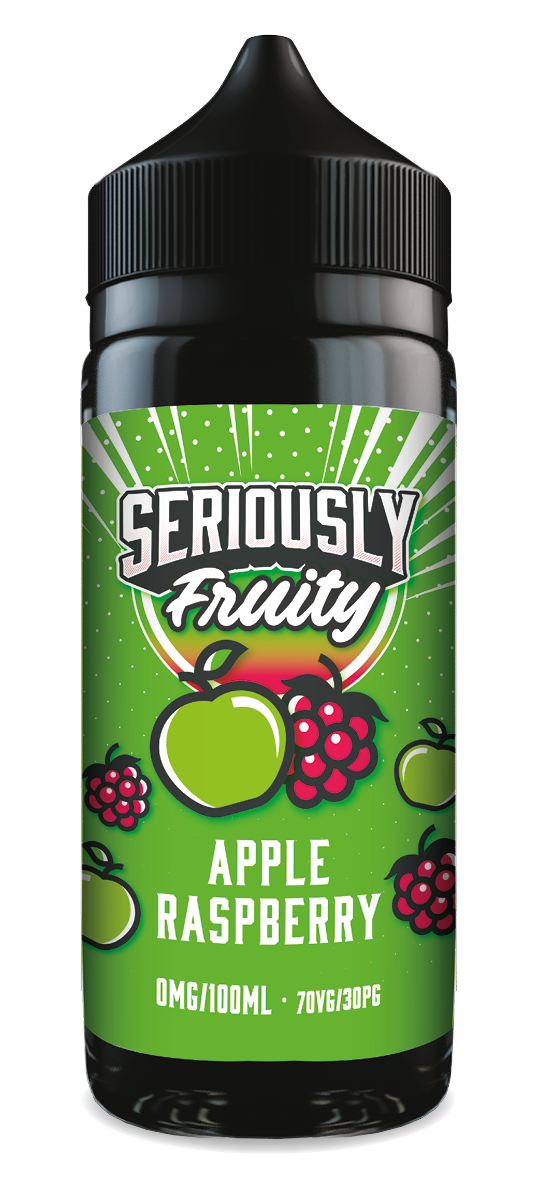 Apple Raspberry Seriously Fruity E-Liquid Shortfill By Doozy Vape 100ml