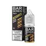 Banana Caramel E-Liquid Nicotine Salt By Bar Series 10ml