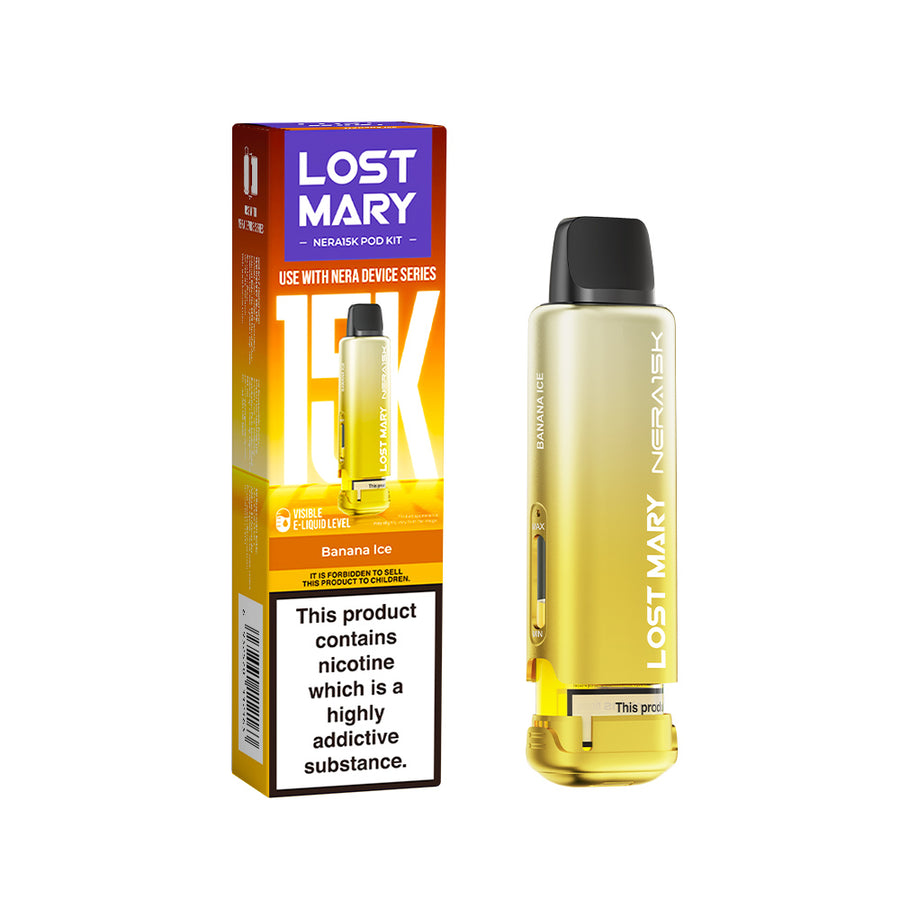 Lost Mary Nera 15K 2ml + 10ml Replacements Pre-Filled Pods