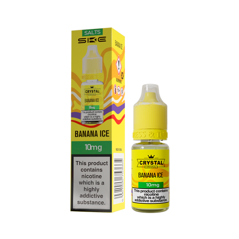 Banana Ice E-Liquid Nicotine Salt By SKE Crystal V2 10ml