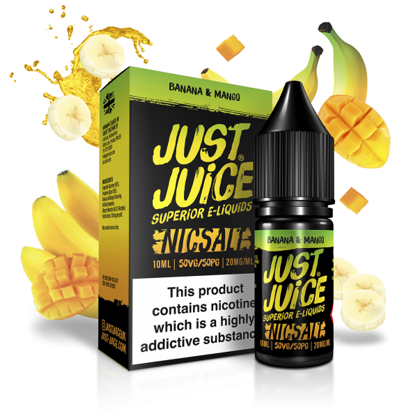 Banana Mango E-Liquid Nicotine Salt By Just Juice 10ml