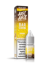 Banana Bar Range E-Liquid Nicotine Salt By Just Juice 10ml