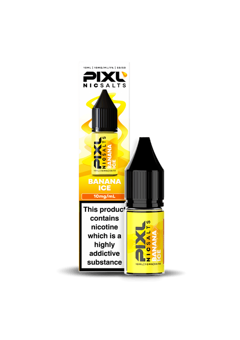 Banana Ice E-Liquid Nicotine Salt By Pixl 10ml