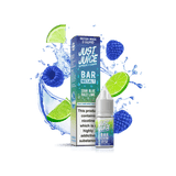 Sour Blue Razz Lime Bar Range E-Liquid Nicotine Salt By Just Juice 10ml